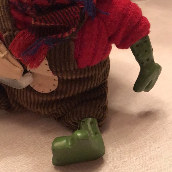 Pair Vintage Russ Christmas Frogs Toads Blade & Yukon Country Folk with Tags - Picture 11 of 16